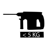 Billede af Diager hammerborsæt Booster Plus 5 dele 5x110/50 (x2)+ 6(x2)-8x160/100mm